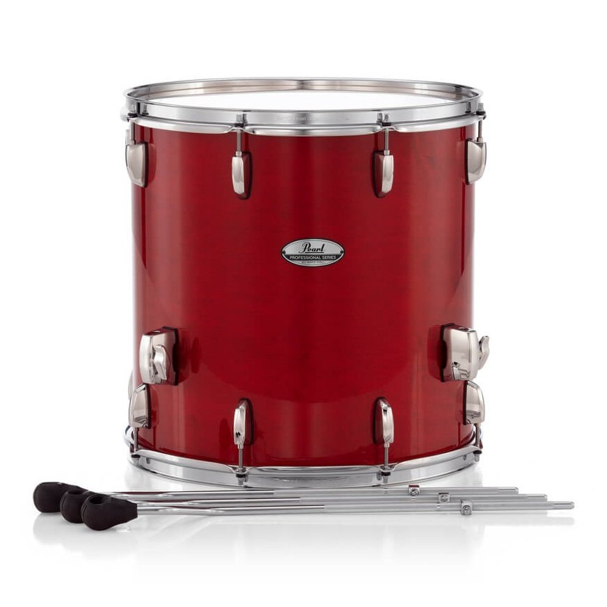 Pearl Professional Maple Floor Tom 16x16 Sequoia Red
