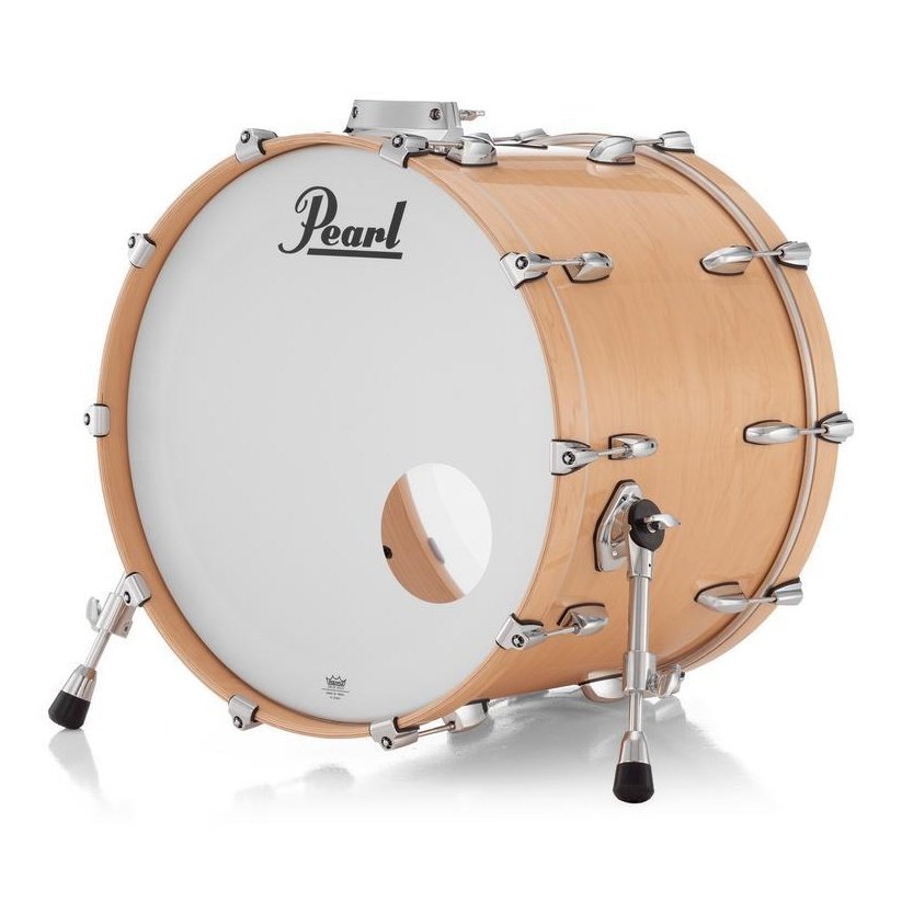 Pearl Professional Maple Bass Drum 20x14 w/BB3 Bracket Natural Maple - Drum Center Of Portsmouth
