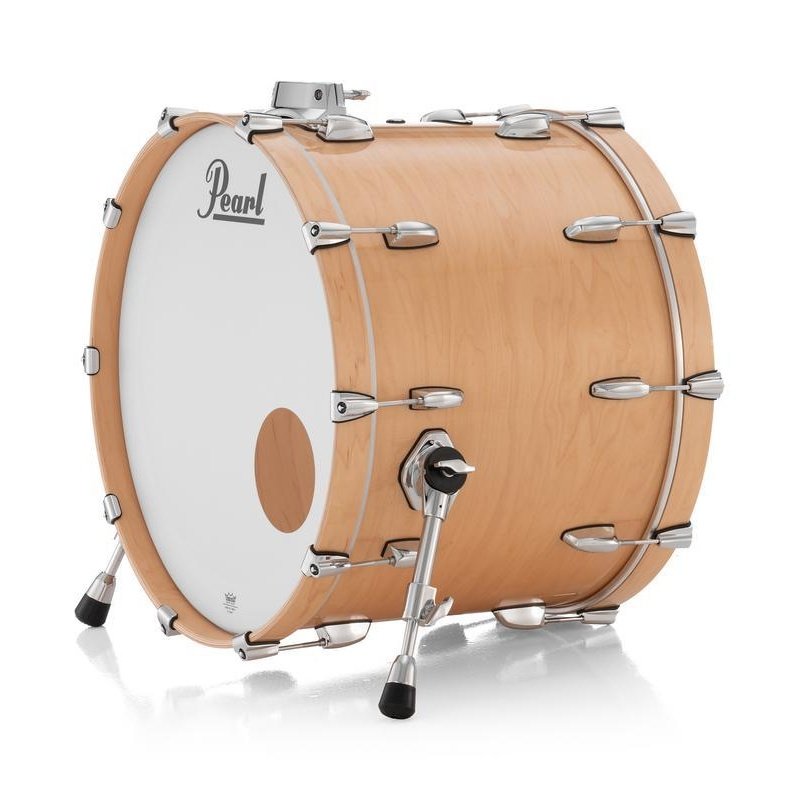 Pearl Professional Maple Bass Drum 24x14 w/BB3 Bracket Natural Maple - Drum Center Of Portsmouth