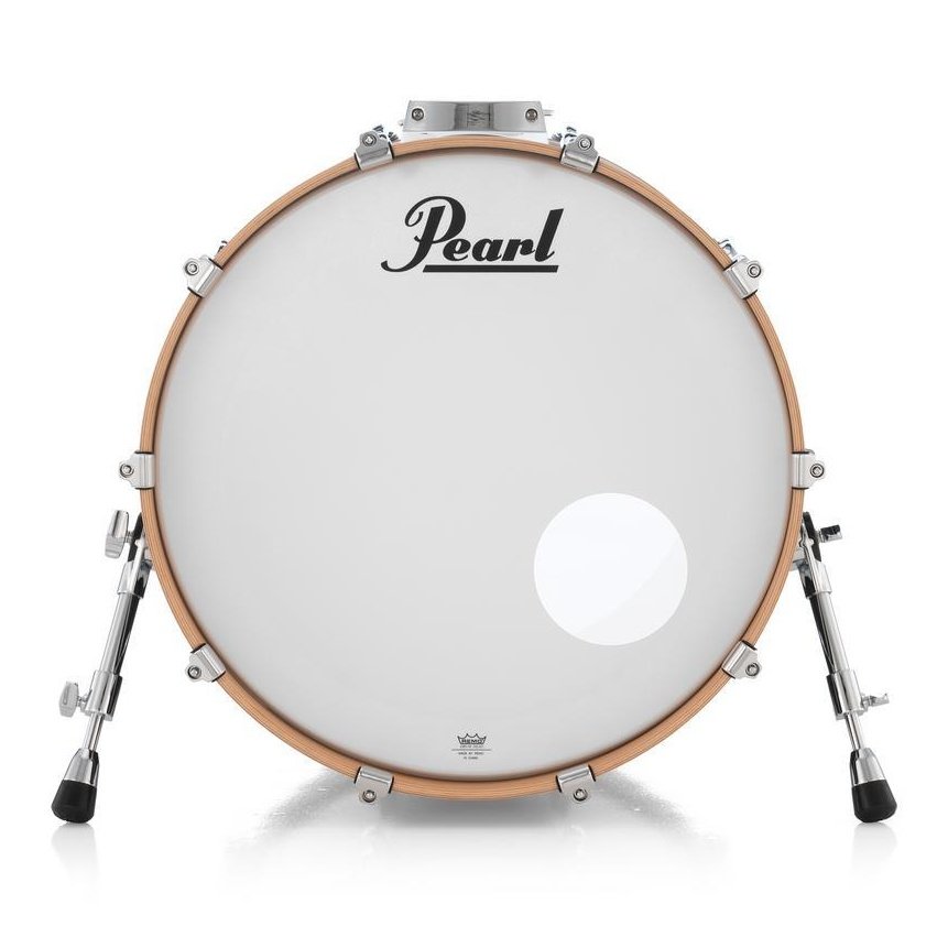Pearl Professional Maple Bass Drum 20x14 w/BB3 Bracket Piano Black - Drum Center Of Portsmouth