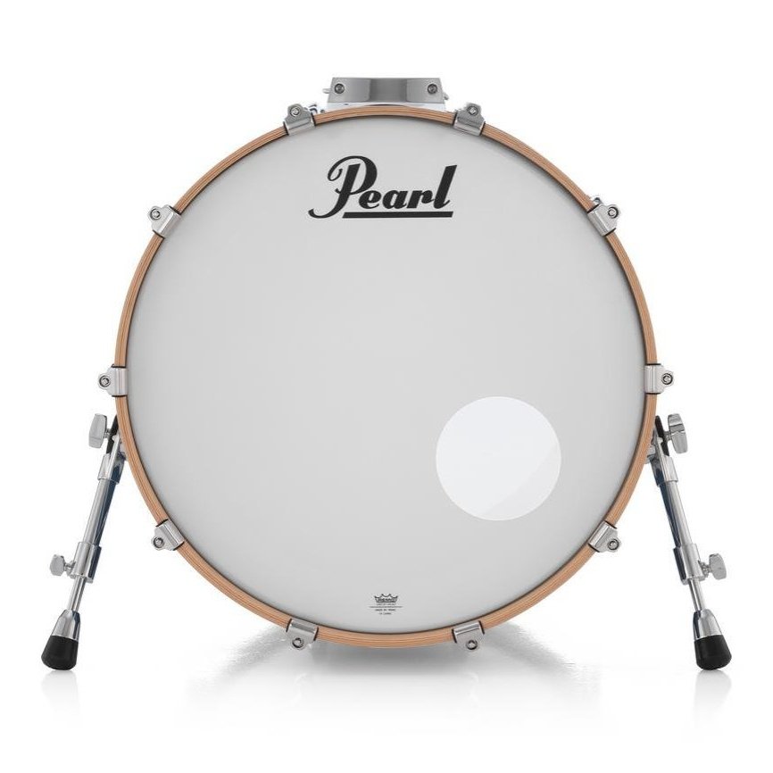 Pearl Professional Maple Bass Drum 22x18 w/BB3 Bracket Sheer Blue - Drum Center Of Portsmouth