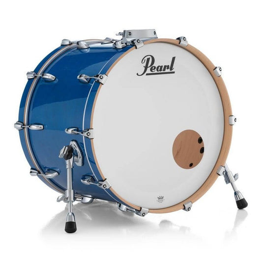 Pearl Professional Maple Bass Drum 22x16 w/BB3 Bracket Sheer Blue
