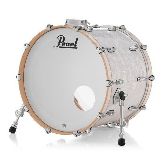 Pearl Professional Maple Bass Drum 24x14 w/BB3 Bracket White Marine Pearl - Drum Center Of Portsmouth