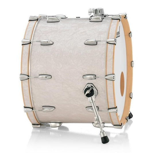 Pearl Professional Maple Bass Drum 20x14 w/BB3 Bracket White Marine Pearl - Drum Center Of Portsmouth