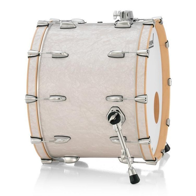 Pearl Professional Maple Bass Drum 24x14 w/BB3 Bracket White Marine Pearl - Drum Center Of Portsmouth