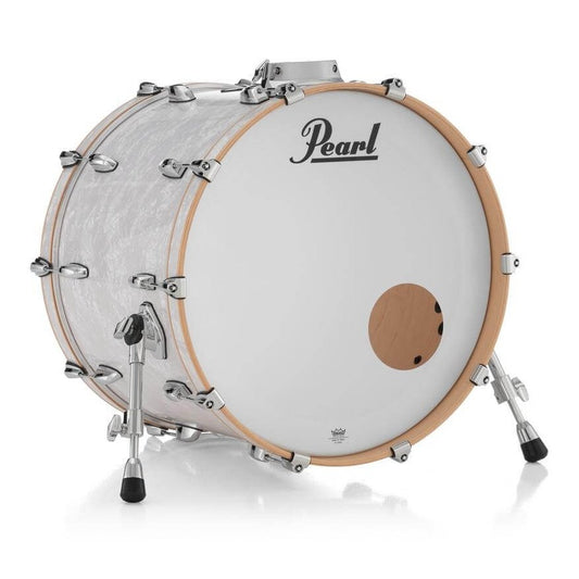Pearl Professional Maple Bass Drum 22x16 w/BB3 Bracket White Marine Pearl