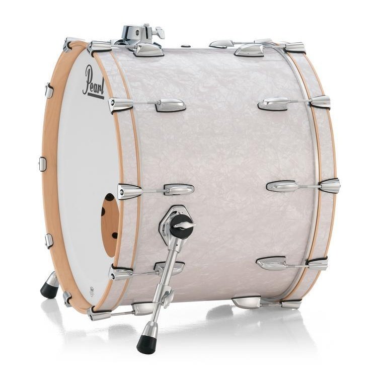Pearl Professional Maple Bass Drum 20x14 w/BB3 Bracket White Marine Pearl - Drum Center Of Portsmouth