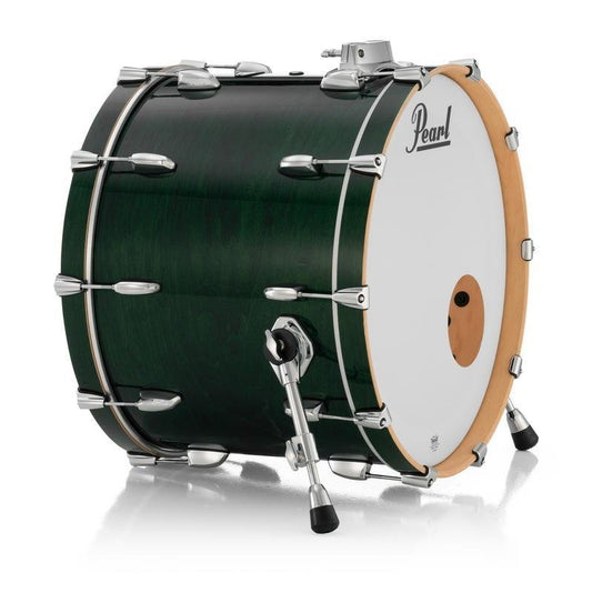 Pearl Professional Maple Bass Drum 20x14 w/BB3 Bracket Emerald Mist - Drum Center Of Portsmouth