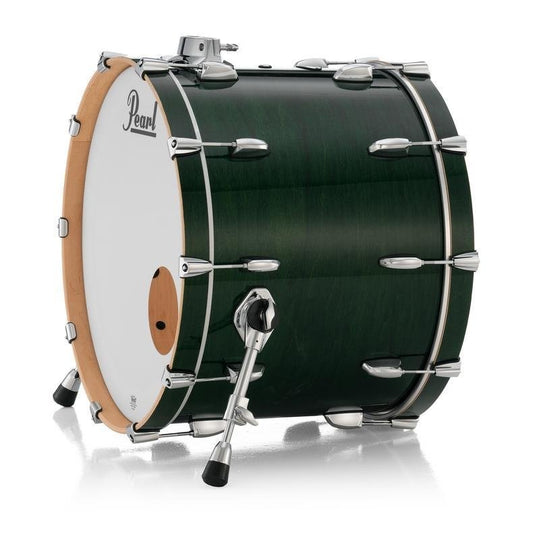 Pearl Professional Maple Bass Drum 22x18 w/BB3 Bracket Emerald Mist - Drum Center Of Portsmouth