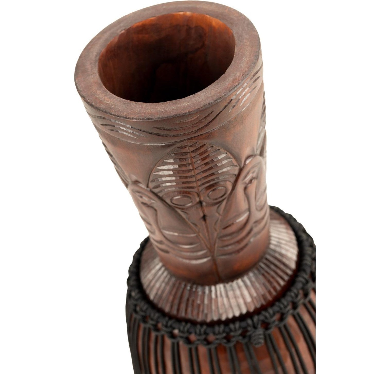 Meinl Professional African Style Djembe 12 Large African Queen Carving - Drum Center Of Portsmouth