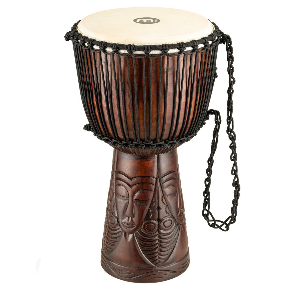 Meinl Professional African Style Djembe 12 Large African Queen Carving - Drum Center Of Portsmouth