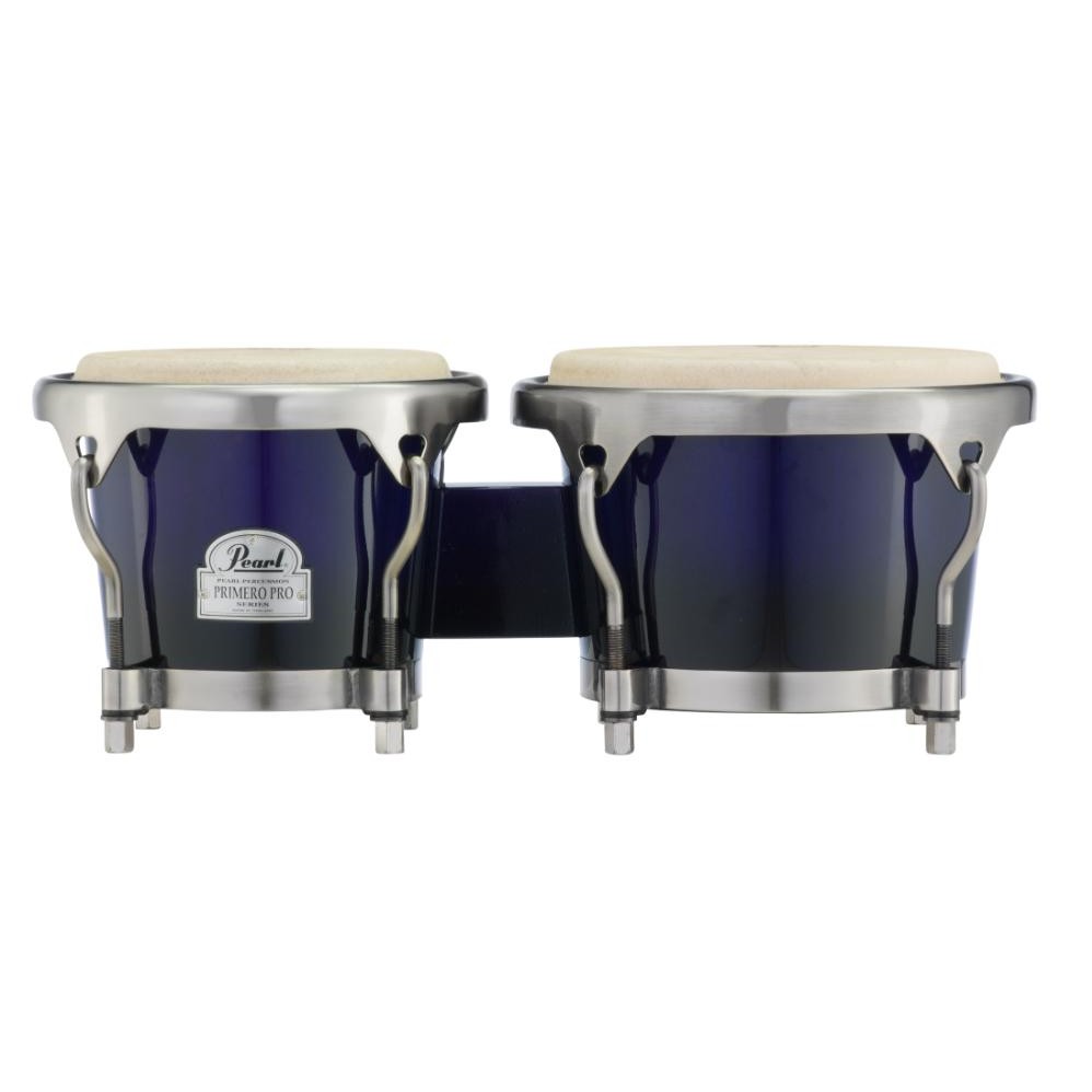 Pearl 7 & 8.5 Primero Pro Wood Bongo - Midnight Fade - Drum Center Of Portsmouth