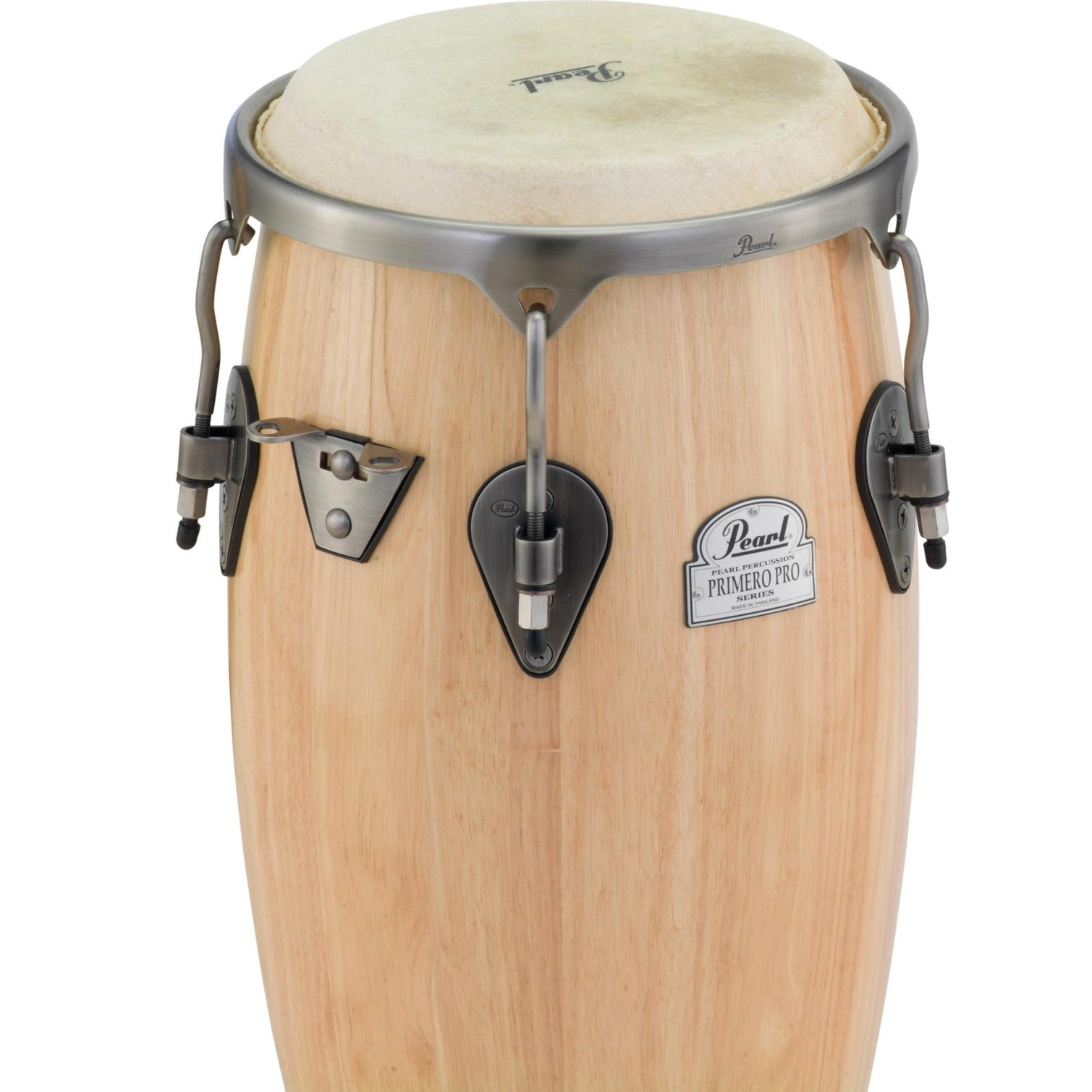 [SO] Pearl 10 & 11 Primero Pro Conga Set w/ o stands - Natural - Drum Center Of Portsmouth