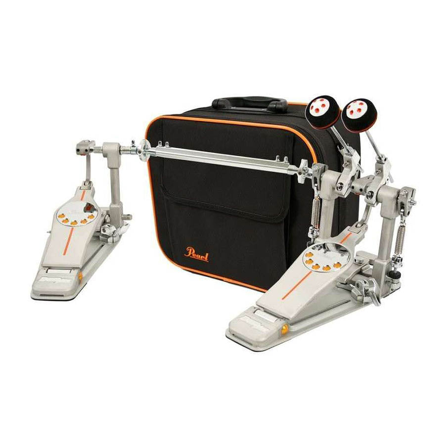 Pearl P3002D Demon Drive Double Bass Drum Pedal w/Case - Drum Center Of Portsmouth