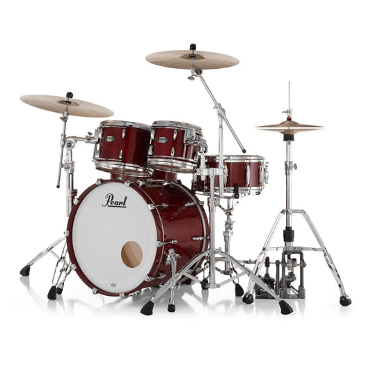 Pearl Masters Maple MM6 4pc Drum Set w/22x18BD w/Standard R2 Mounts Natural Cherry - Drum Center Of Portsmouth