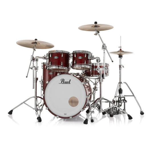 Pearl Masters Maple MM6 4pc Drum Set w/22x18BD w/Standard R2 Mounts Natural Cherry - Drum Center Of Portsmouth