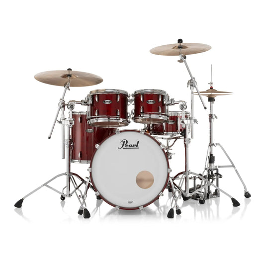 Pearl Masters Maple MM6 4pc Drum Set w/22x18BD w/Standard R2 Mounts Natural Cherry - Drum Center Of Portsmouth