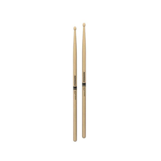 ProMark Rebound 5AB Long Hickory Acorn Wood Tip Drum Stick-2