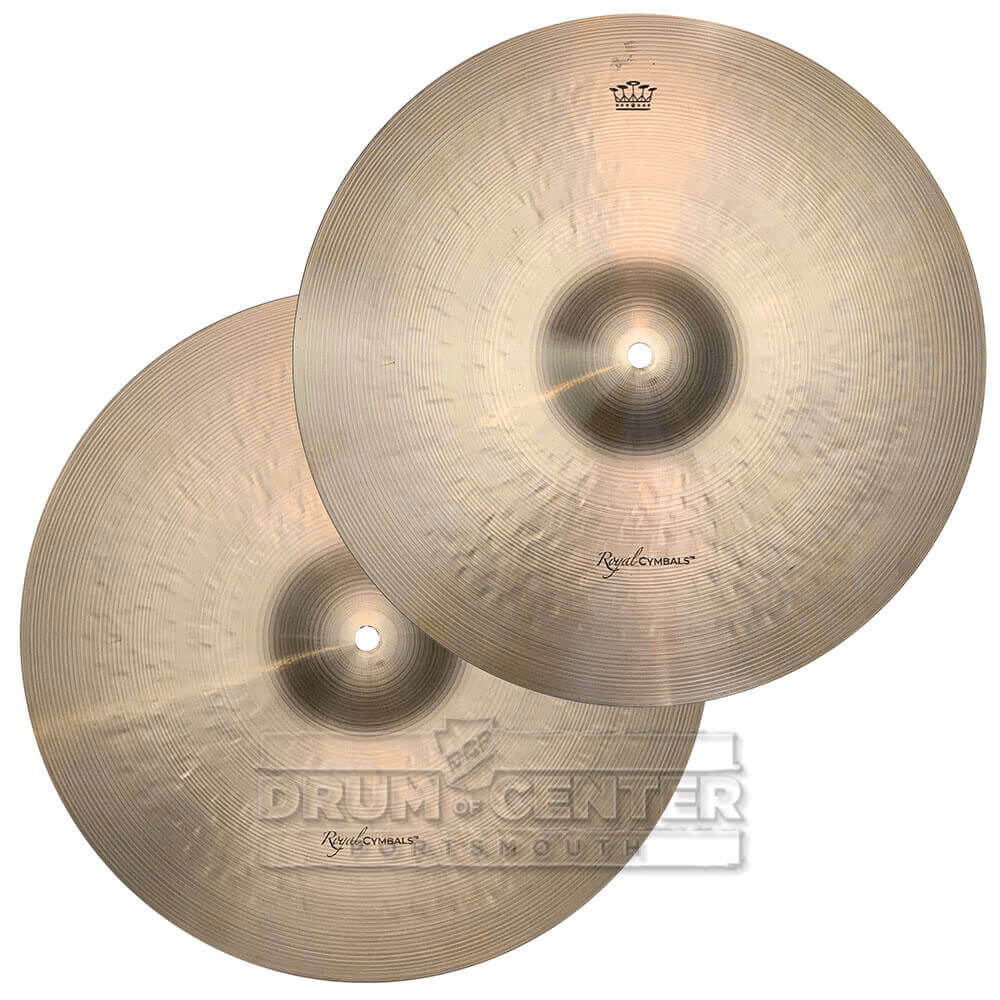 Royal Cymbals Royal Hi Hat Cymbals 14" 2 grams