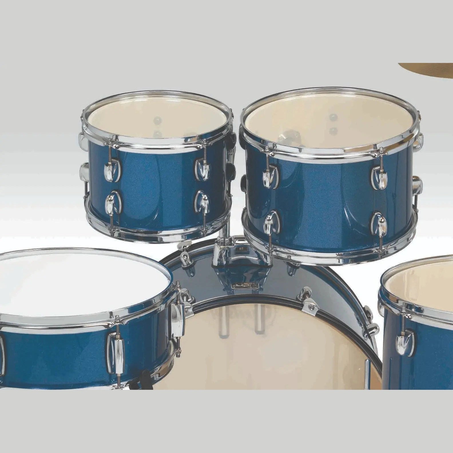 Gretsch Renegade 5pc Drum Set Blue Sparkle w/Hw & Cymbals - Drum Center Of Portsmouth