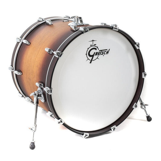 Gretsch Renown Bass Drum Satin Tobacco Burst 22x18 - Drum Center Of Portsmouth
