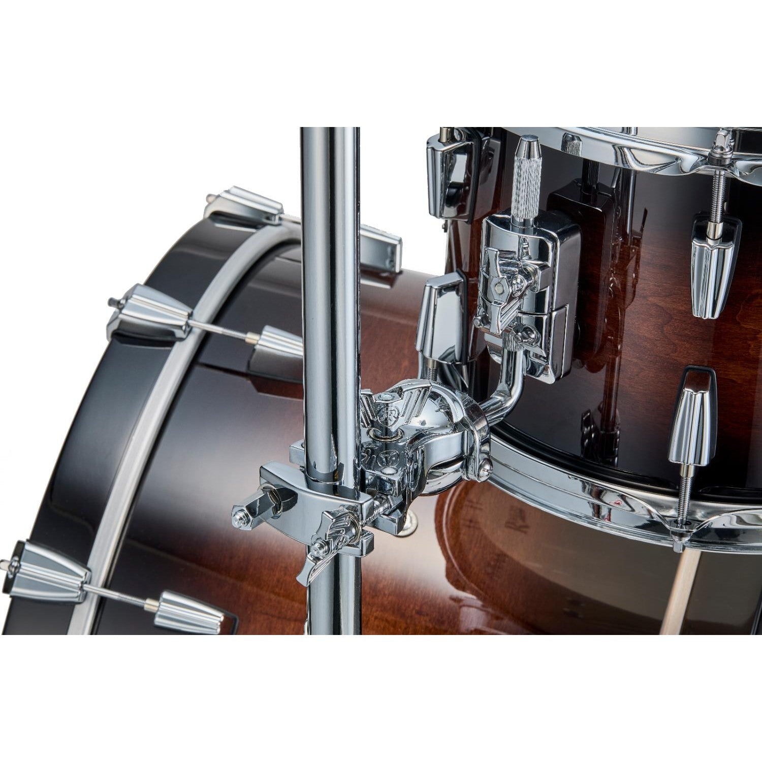 Rogers R Series 3pc Drum Set 22/12/16 Walnut Burst - Drum Center Of Portsmouth
