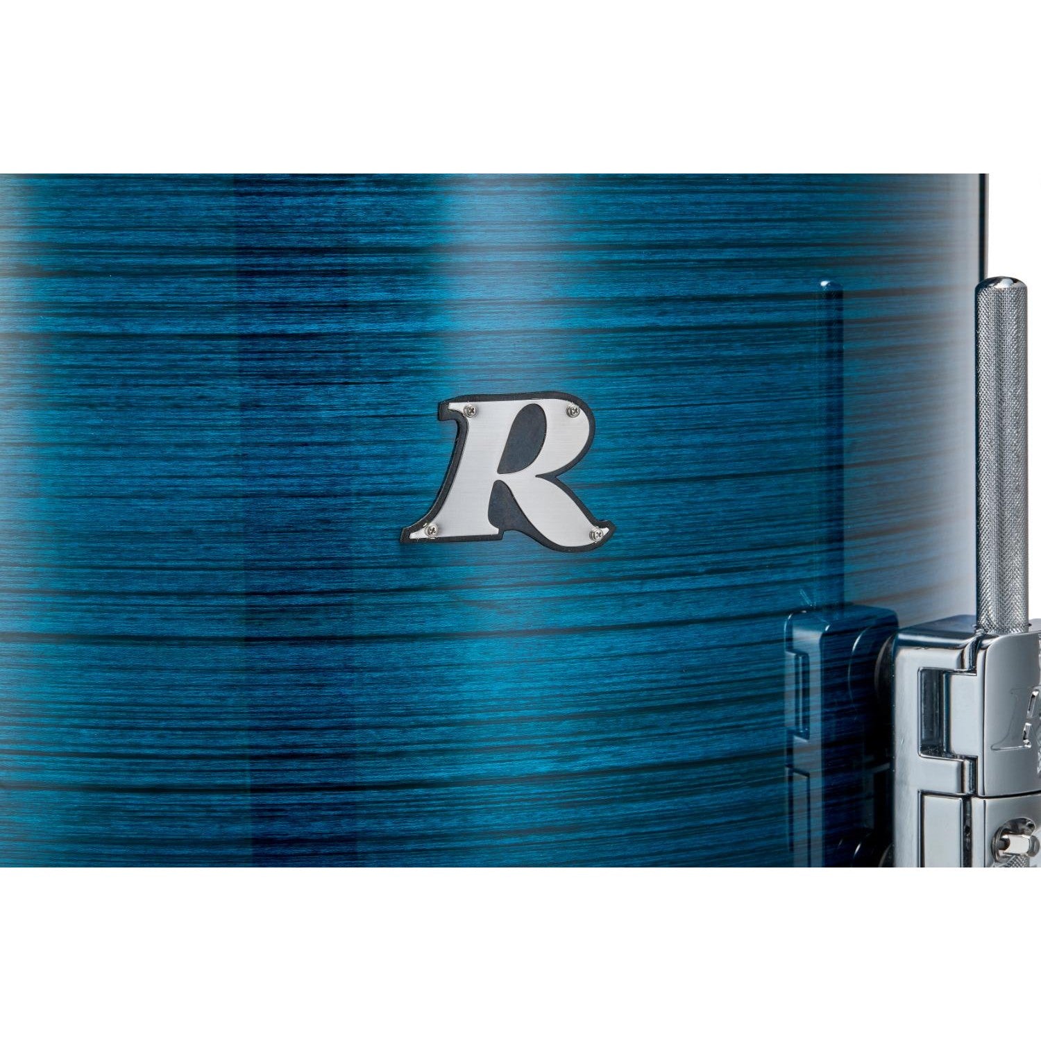 Rogers R Series Floor Tom 14x14 Brushed Blue Burst - Drum Center Of Portsmouth