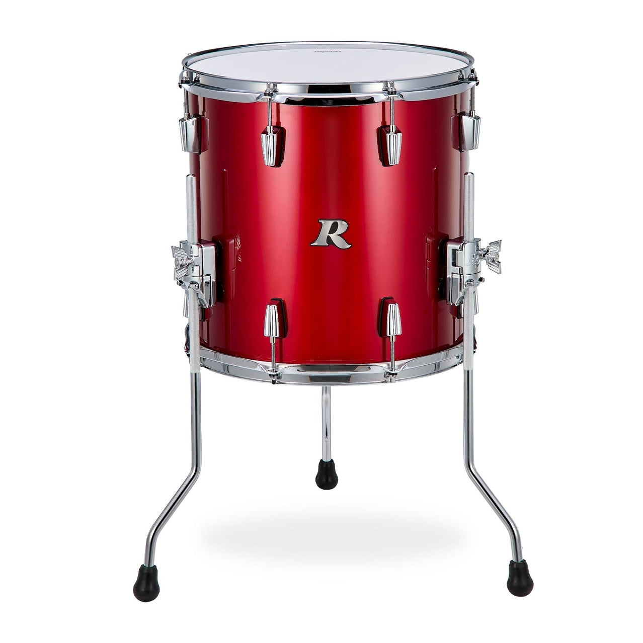 Rogers R Series Floor Tom 14x14 Candy Apple Red - Drum Center Of Portsmouth