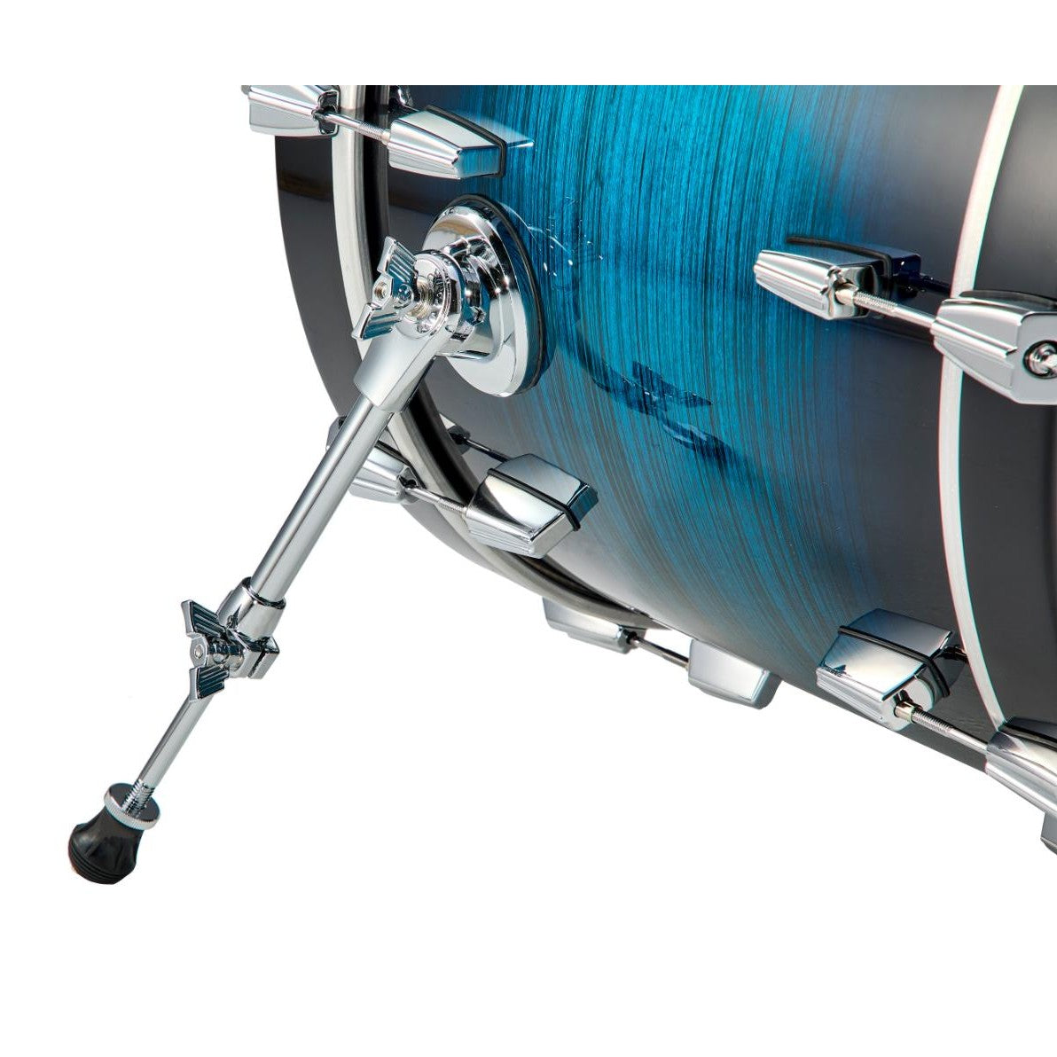 Rogers R Series Bass Drum 20x14 Brushed Blue Burst - Drum Center Of Portsmouth