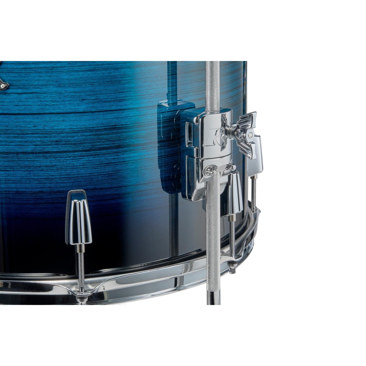 Rogers R Series Floor Tom 18x16 Brushed Blue Burst - Drum Center Of Portsmouth