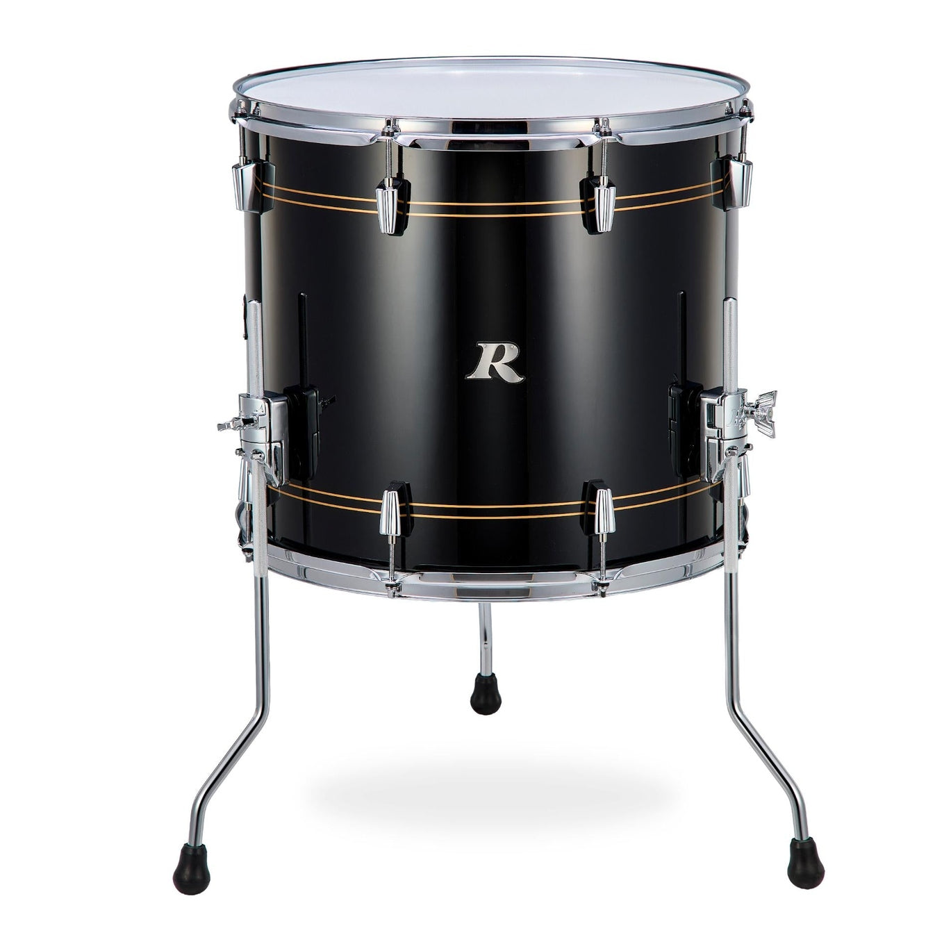 Rogers R Series Floor Tom 18x16 Piano Black Copper - Drum Center Of Portsmouth