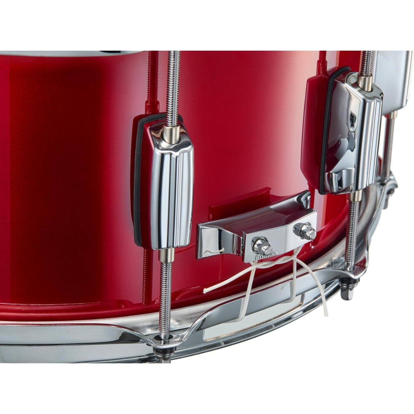 Rogers R Series Snare Drum 14x6.5 Candy Apple Red - Drum Center Of Portsmouth