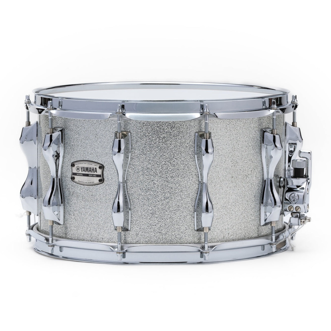 Yamaha Recording Custom Snare Drum 14x8 Silver Sparkle - Drum Center Of Portsmouth