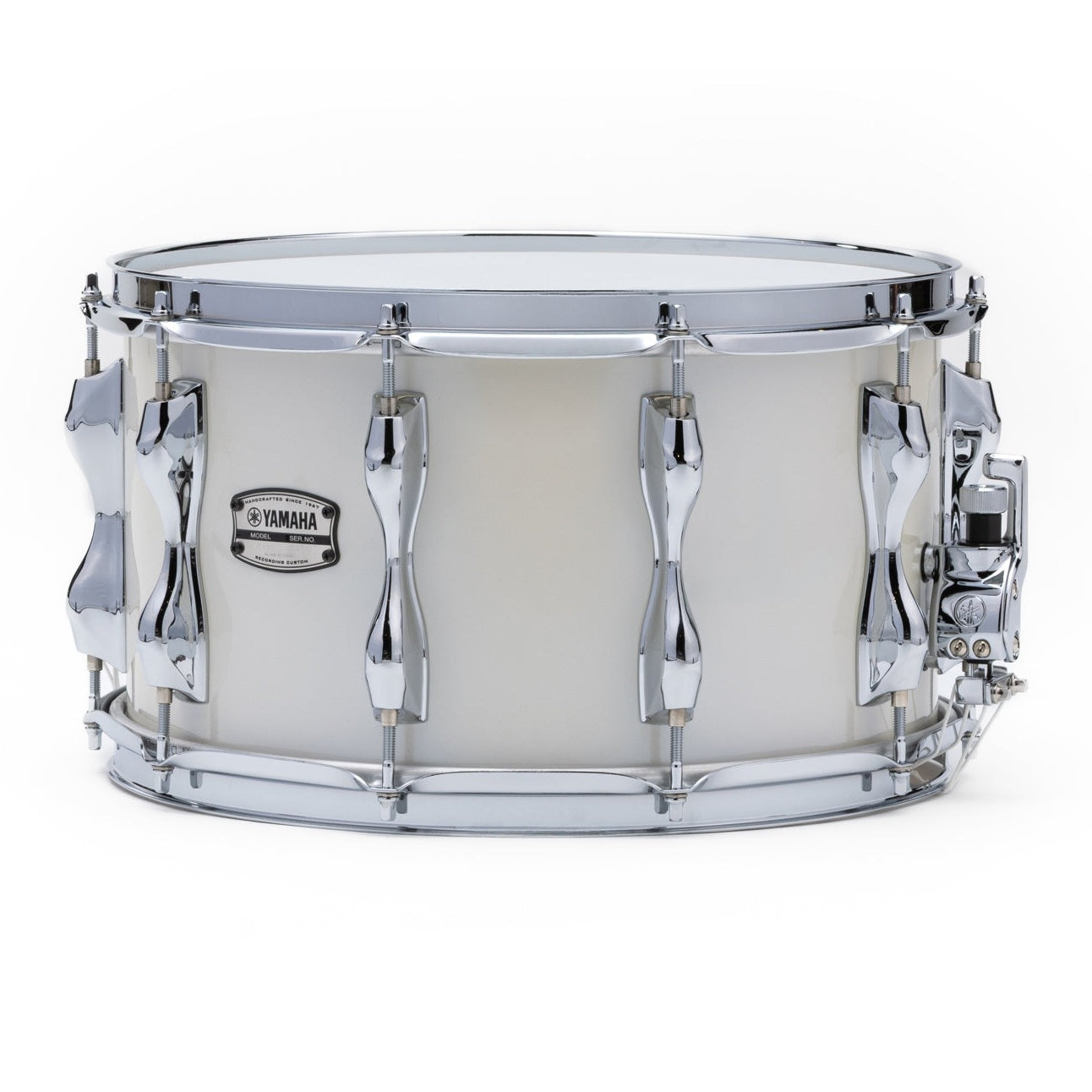 Yamaha Recording Custom Snare Drum 14x8 Polar White - Drum Center Of Portsmouth