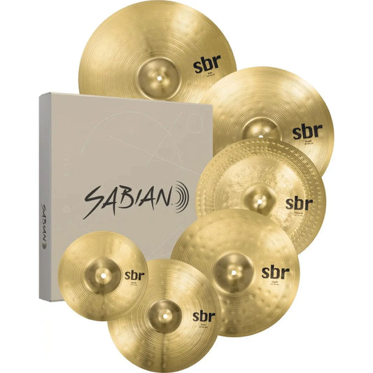 Sabian SBR Super Cymbal Set 10/14/16/16/20 w/FREE 18" - Drum Center Of Portsmouth