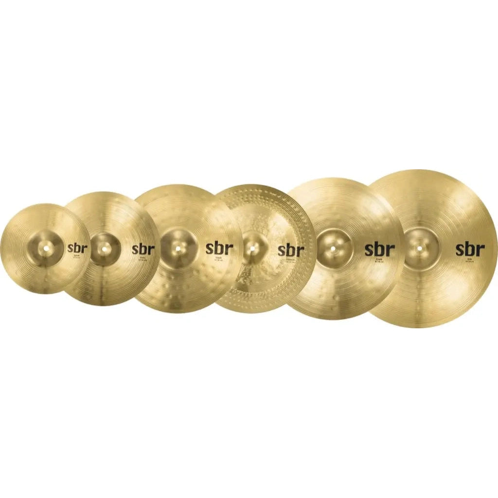 Sabian SBR Super Cymbal Set 10/14/16/16/20 w/FREE 18" - Drum Center Of Portsmouth