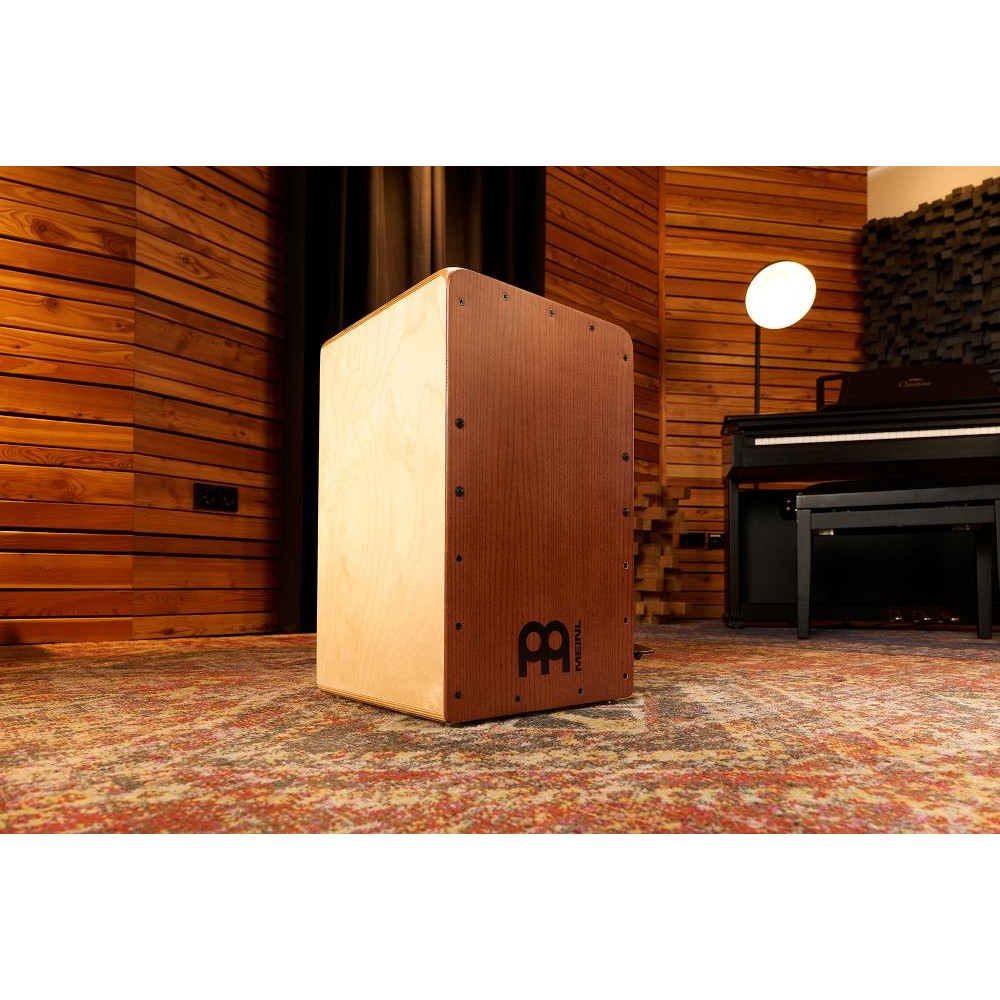 Meinl Snarecraft Professional Cajon American White Ash Frontplate - Drum Center Of Portsmouth