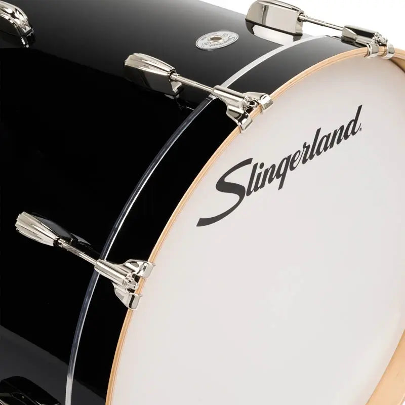 Slingerland Studio King 4pc Drum Set 20/12/14/14 Del Norte Black