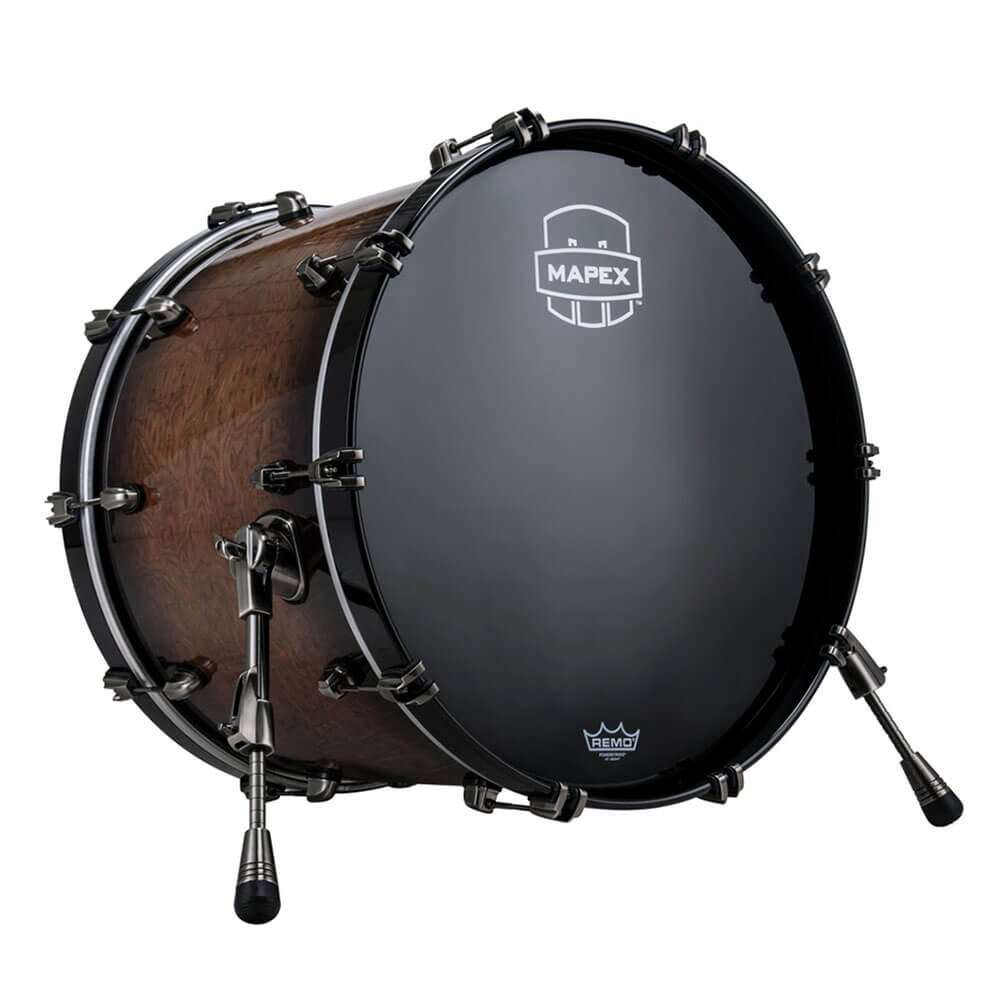 Mapex Saturn Evolution Maple Bass Drum 22x16 (No Mount) Exotic Night Forest Burst