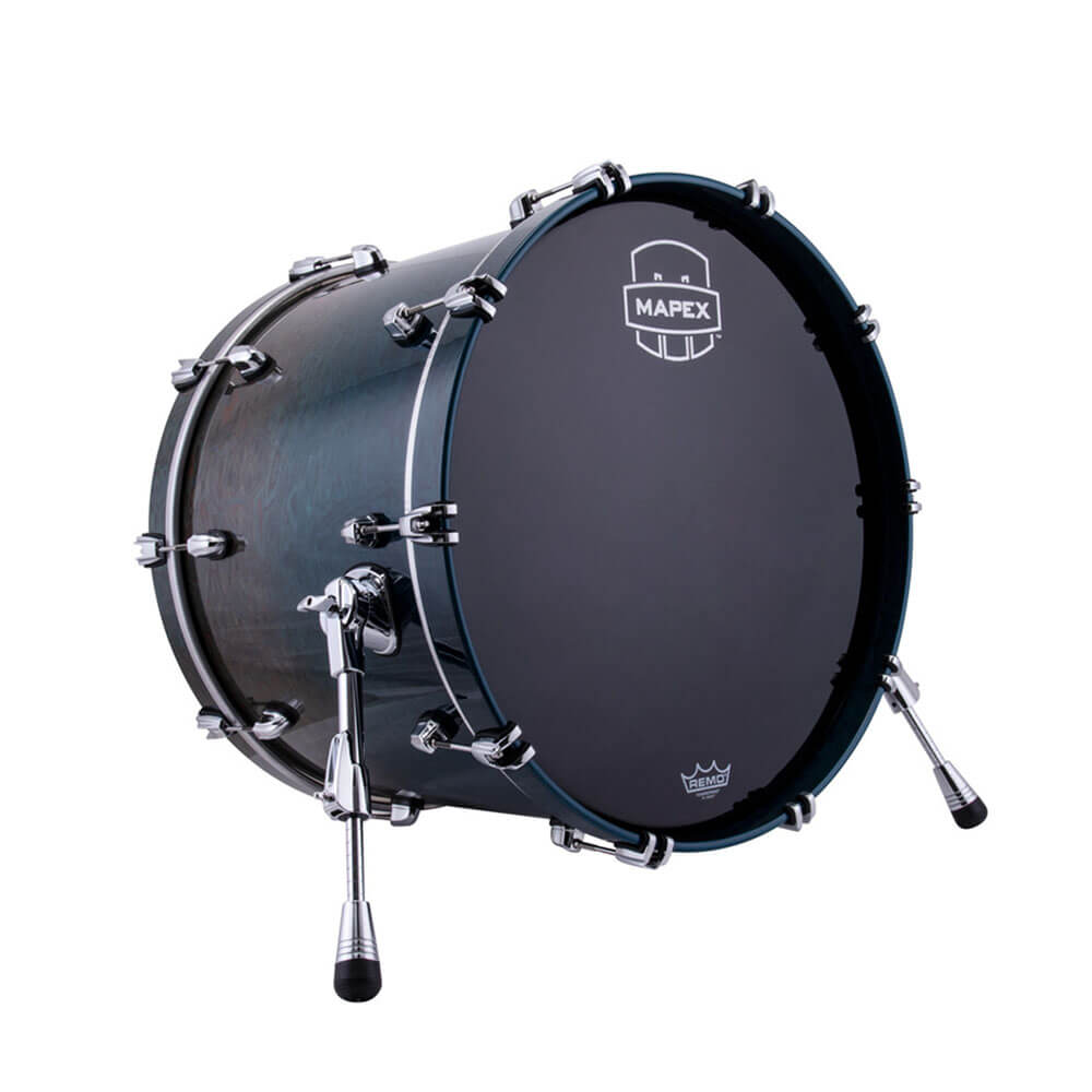 Mapex Saturn Evolution Birch Bass Drum 22x16 (No Mount) Exotic Aegean Fade