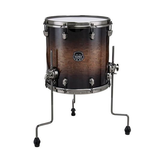 Mapex Saturn Evolution Birch Floor Tom 14x14 Exotic Night Forest Burst