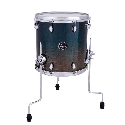 Mapex Saturn Evolution Maple Floor Tom 14x14 Exotic Aegean Fade