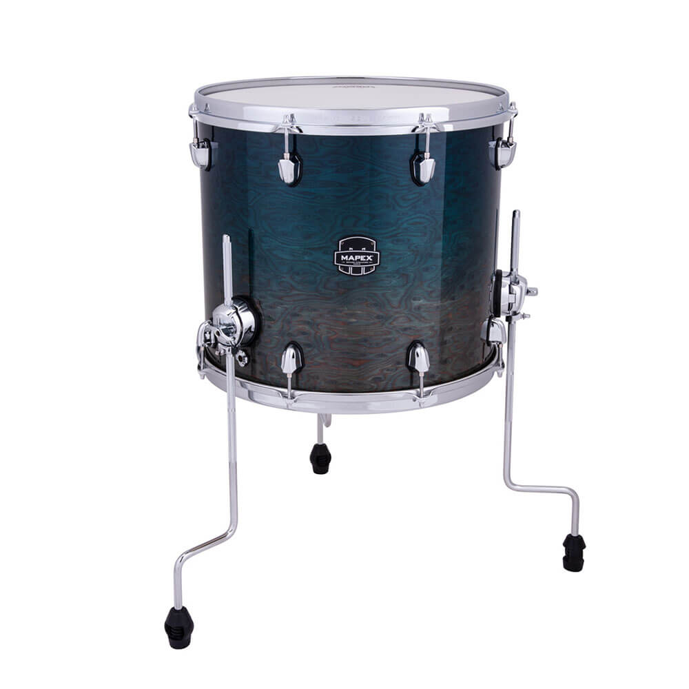 Mapex Saturn Evolution Maple Floor Tom 16x14 Exotic Aegean Fade