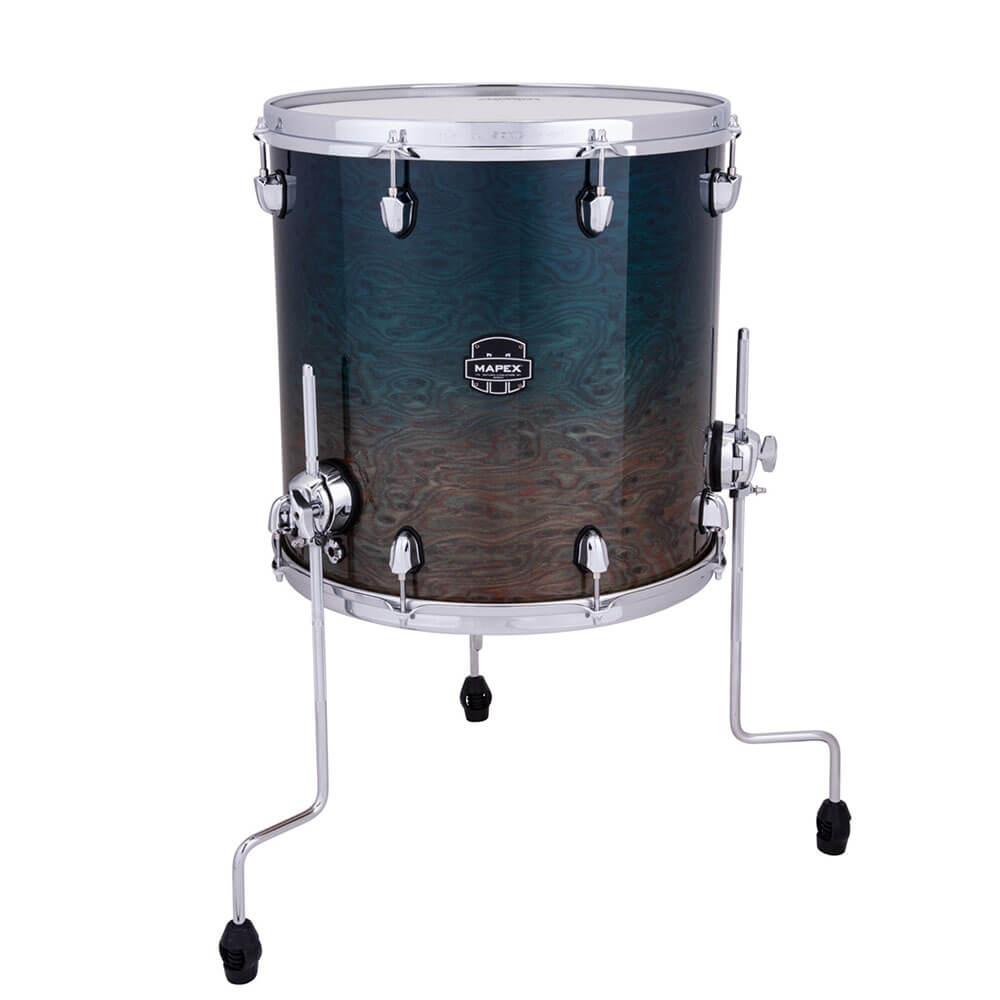 Mapex Saturn Evolution Birch Floor Tom 16x16 Exotic Aegean Fade