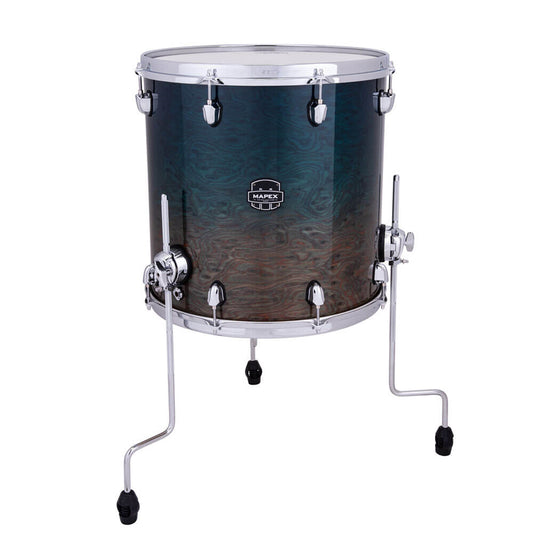 Mapex Saturn Evolution Maple Floor Tom 16x16 Exotic Aegean Fade