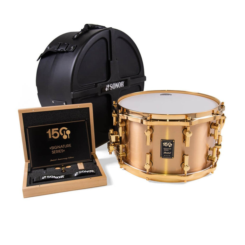 Sonor 150th Anniversary Signature Cast Bronze Snare Drum 14x8 - Drum Center Of Portsmouth