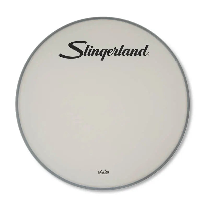 Slingerland Coated Bass Drum Logo Head 18"