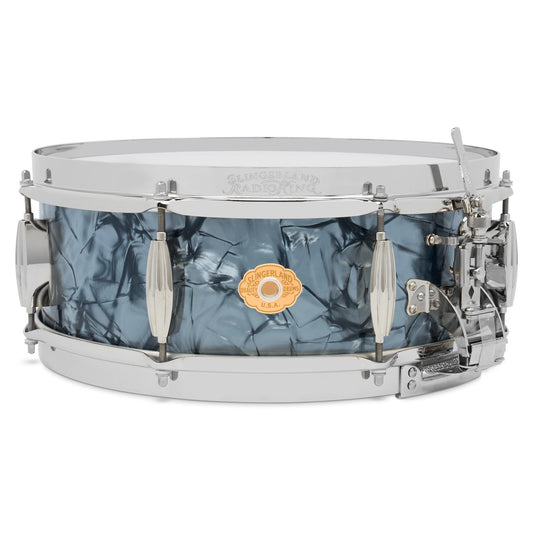 Slingerland Solid Maple Radio King Snare Drum 14x5 Black Diamond Pearl - Drum Center Of Portsmouth