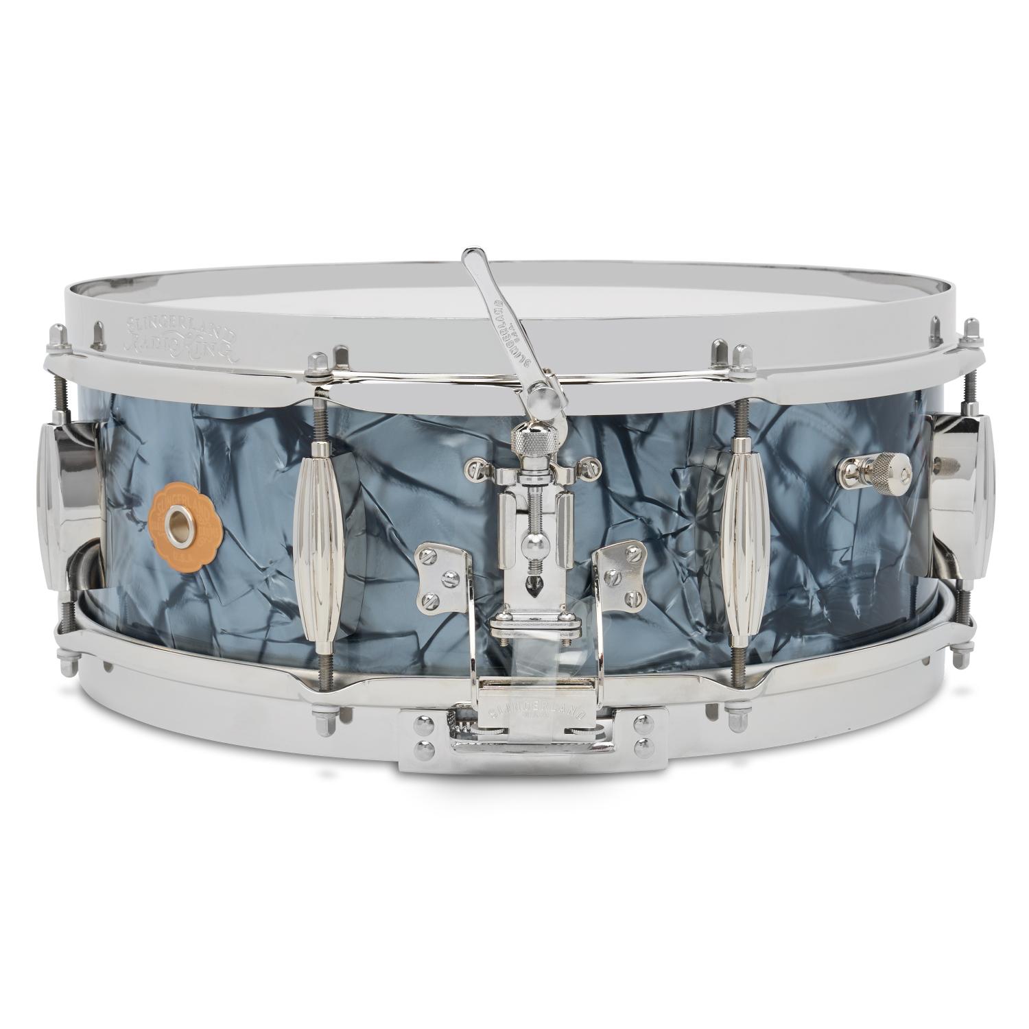 Slingerland Solid Maple Radio King Snare Drum 14x5 Black Diamond Pearl - Drum Center Of Portsmouth