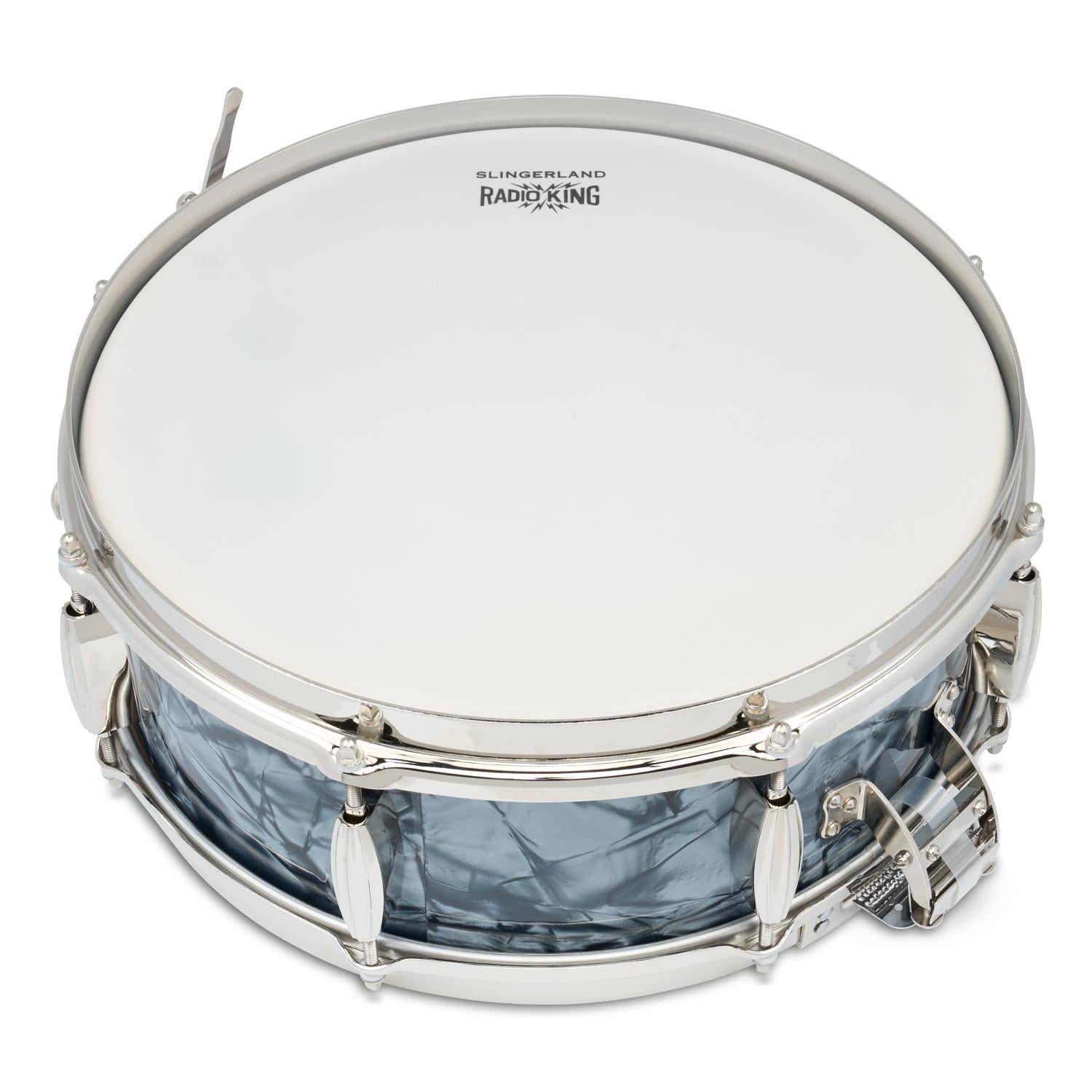 Slingerland Solid Maple Radio King Snare Drum 14x5 Black Diamond Pearl - Drum Center Of Portsmouth